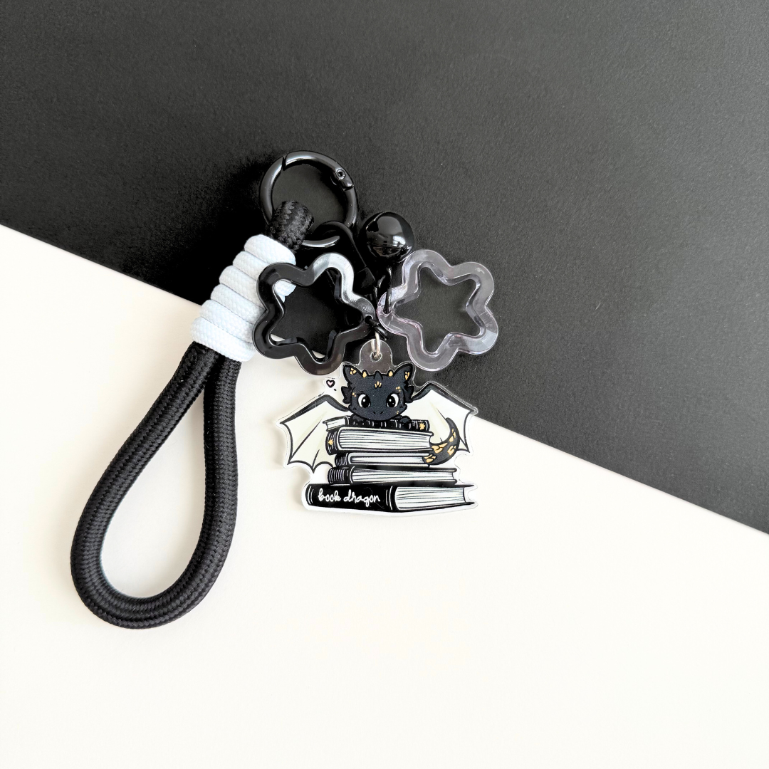 Bookish Keychain