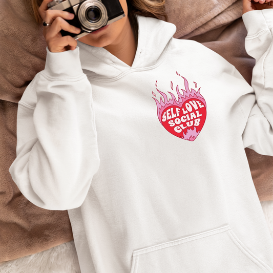 Felpa con Cappuccio - Self Love Social Club