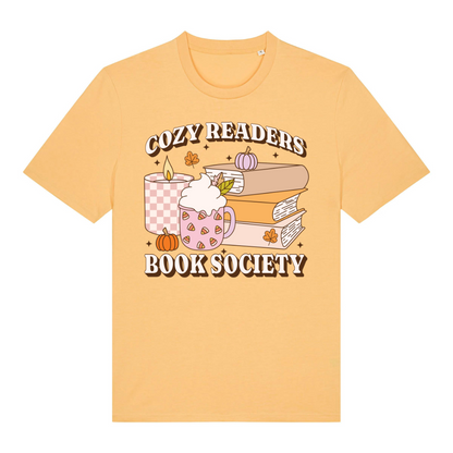 Cozy Reader Book Society T-Shirt