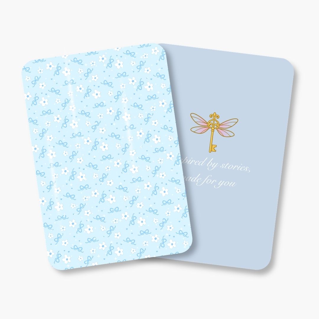 Inserto per E-Reader- Flower Azure Coquette