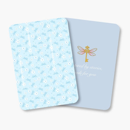 Inserto per E-Reader- Flower Azure Coquette