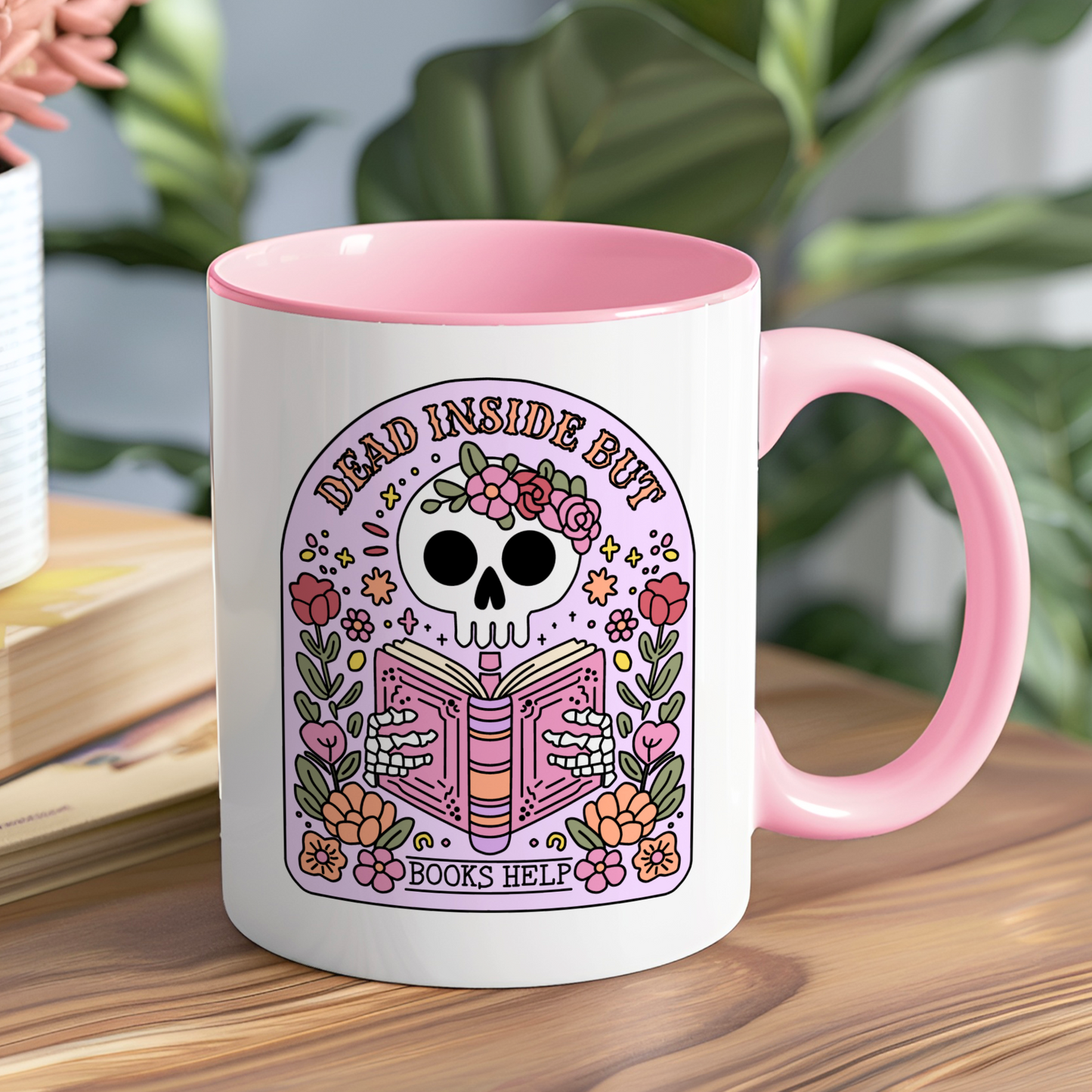 Ceramic mug 300 ml - The Curse of Books