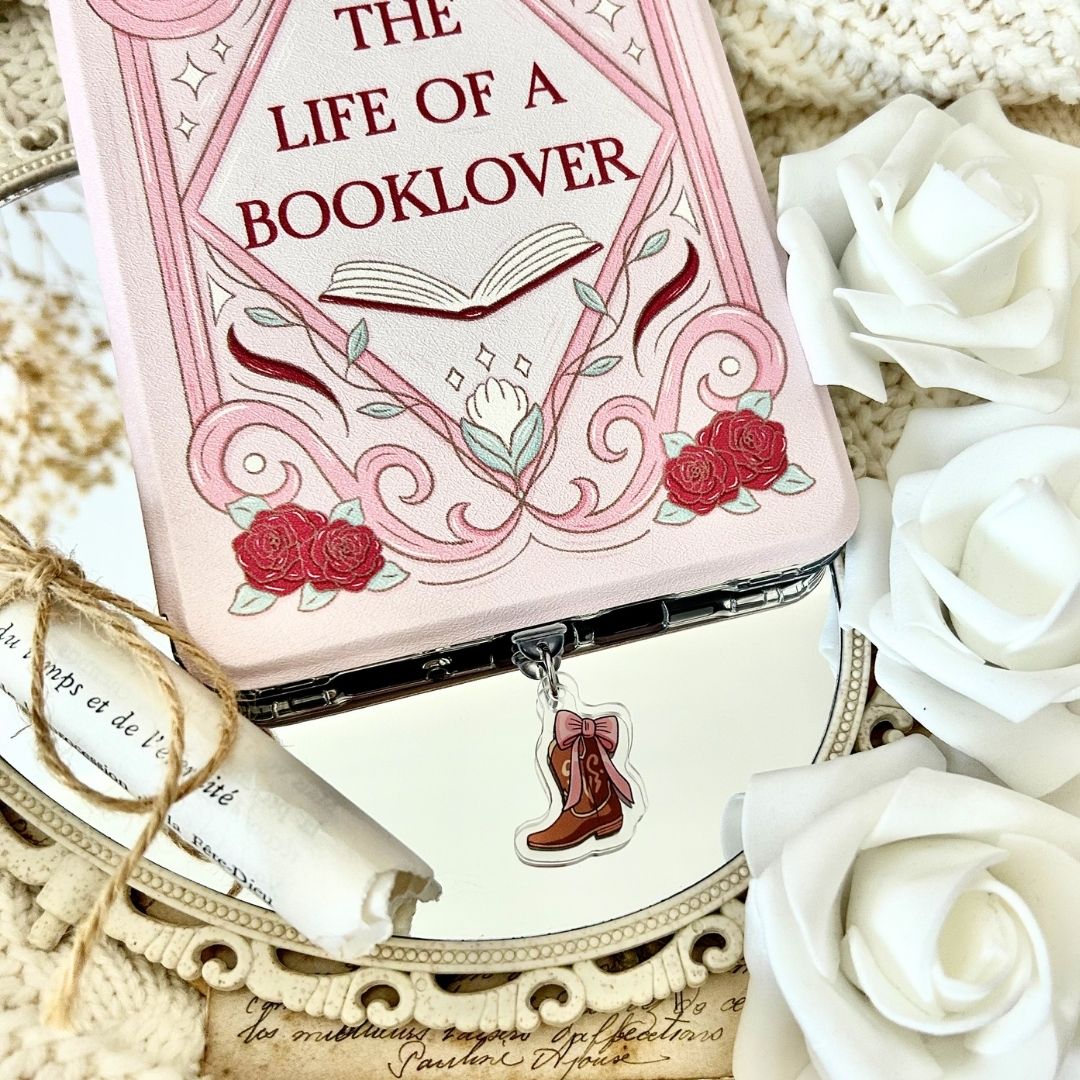 Dust Charm per E-reader/ Smartphone - Cowboots