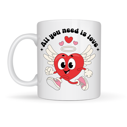 Ceramic mug 300 ml - All You Need Is Love