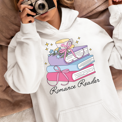 Felpa con Cappuccio - Romance Reader