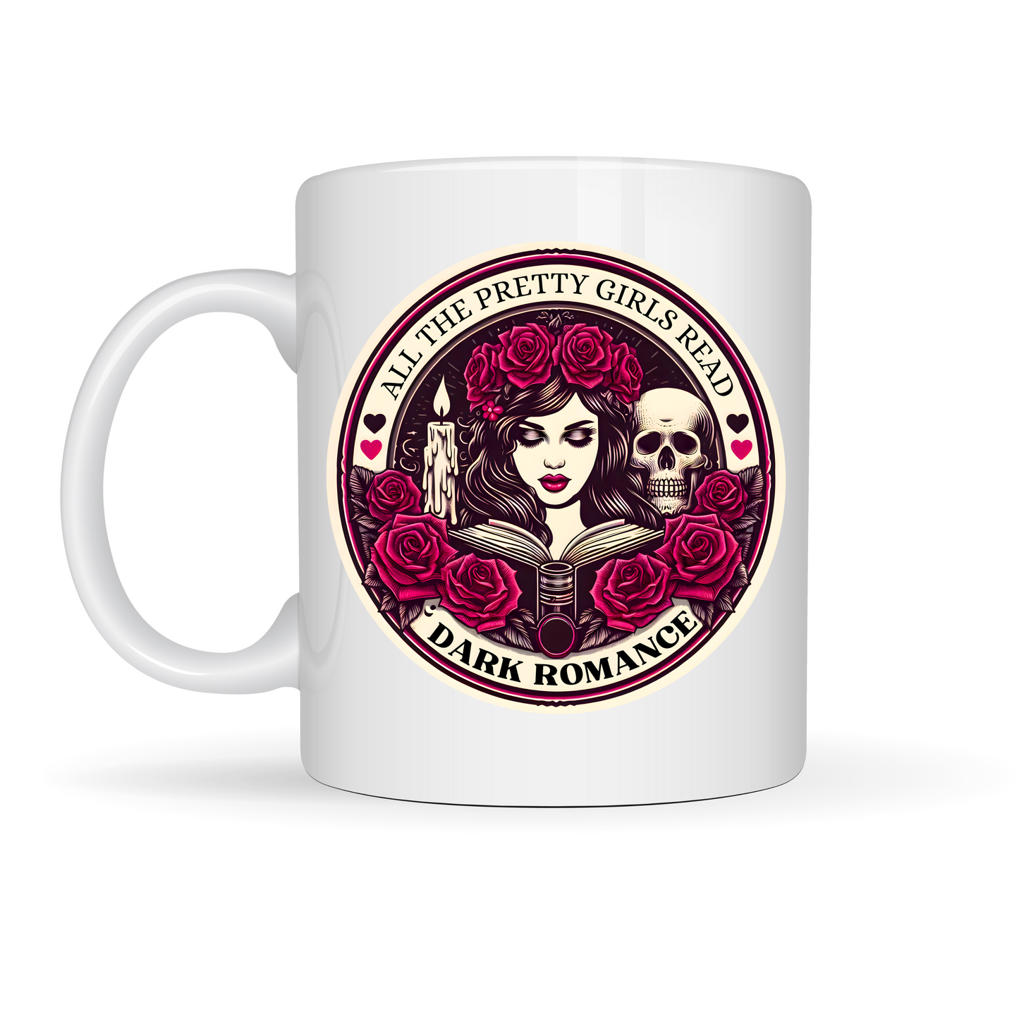 Ceramic mug 300 ml - Girls Read Dark Romance