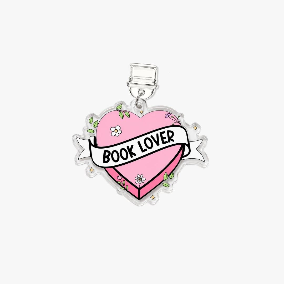 Dust Charm per E-reader/ Smartphone - Booklover