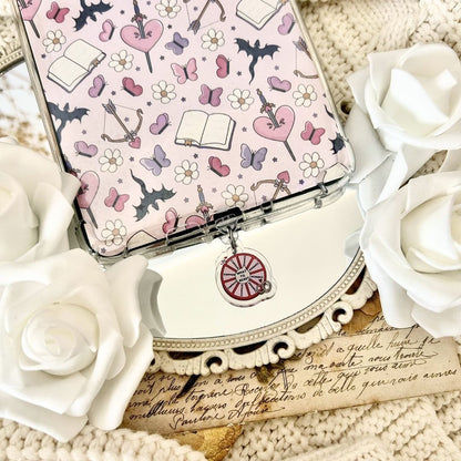 Dust Charm per E-reader/ Smartphone - Romance Wheel