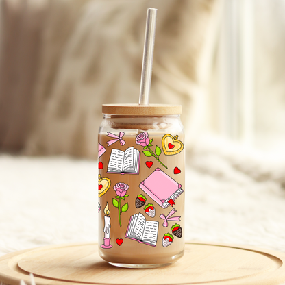 Glass Cup 500 ml - Be Romantic