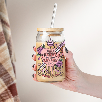 Glass Cup 500 ml - Enemies To Lovers