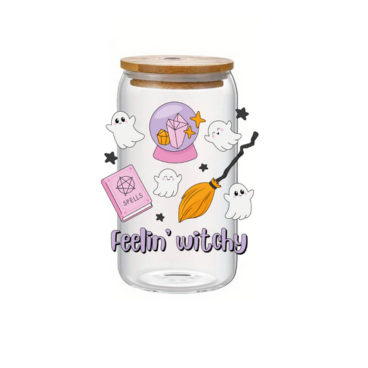 Glass Cup 500 ml - Feelin Witchy
