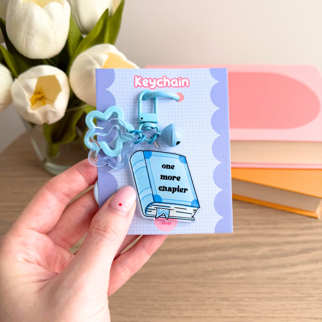 Bookish Keychain