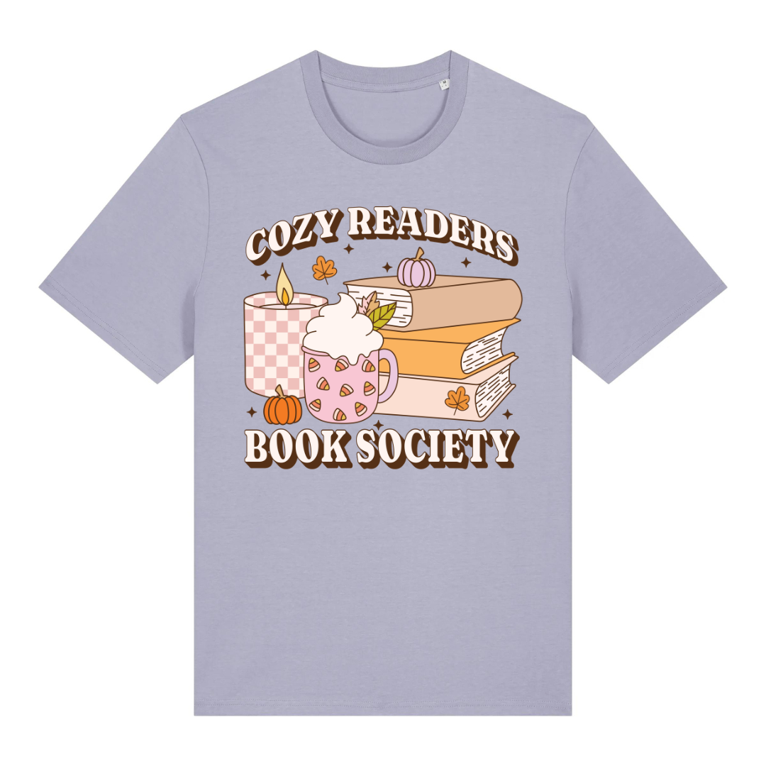 Cozy Reader Book Society T-Shirt