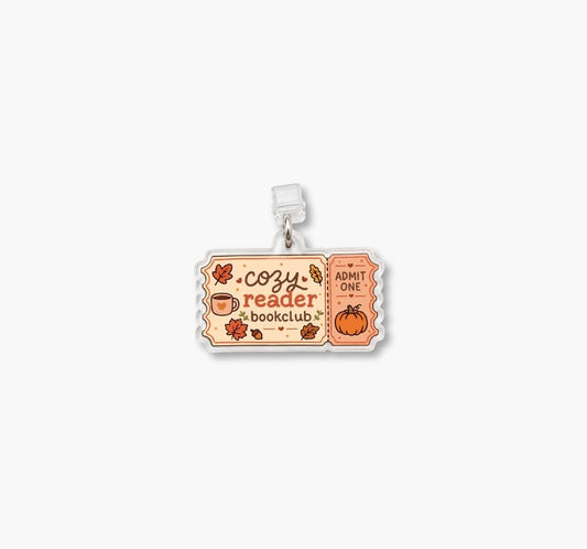 Dust Charm per E-reader/ Smartphone - Cozy Ticket