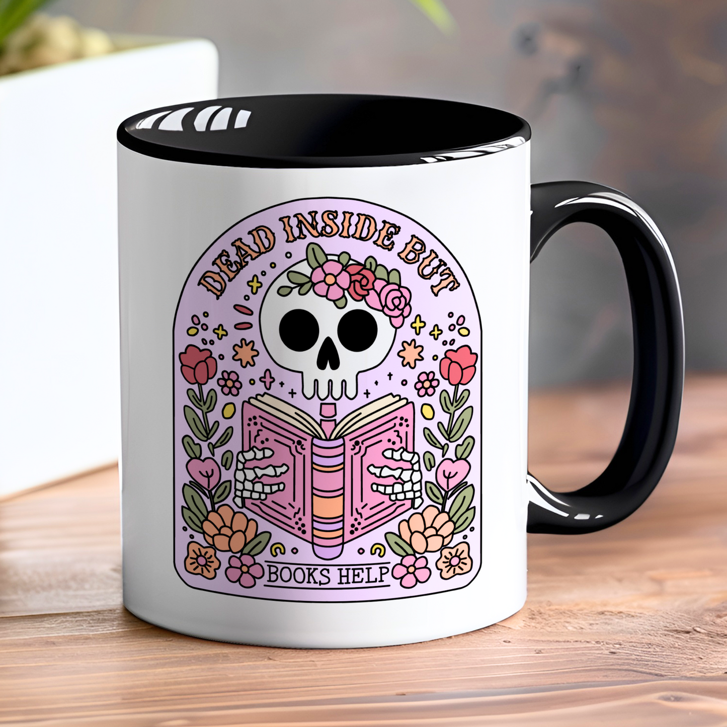Ceramic mug 300 ml - The Curse of Books
