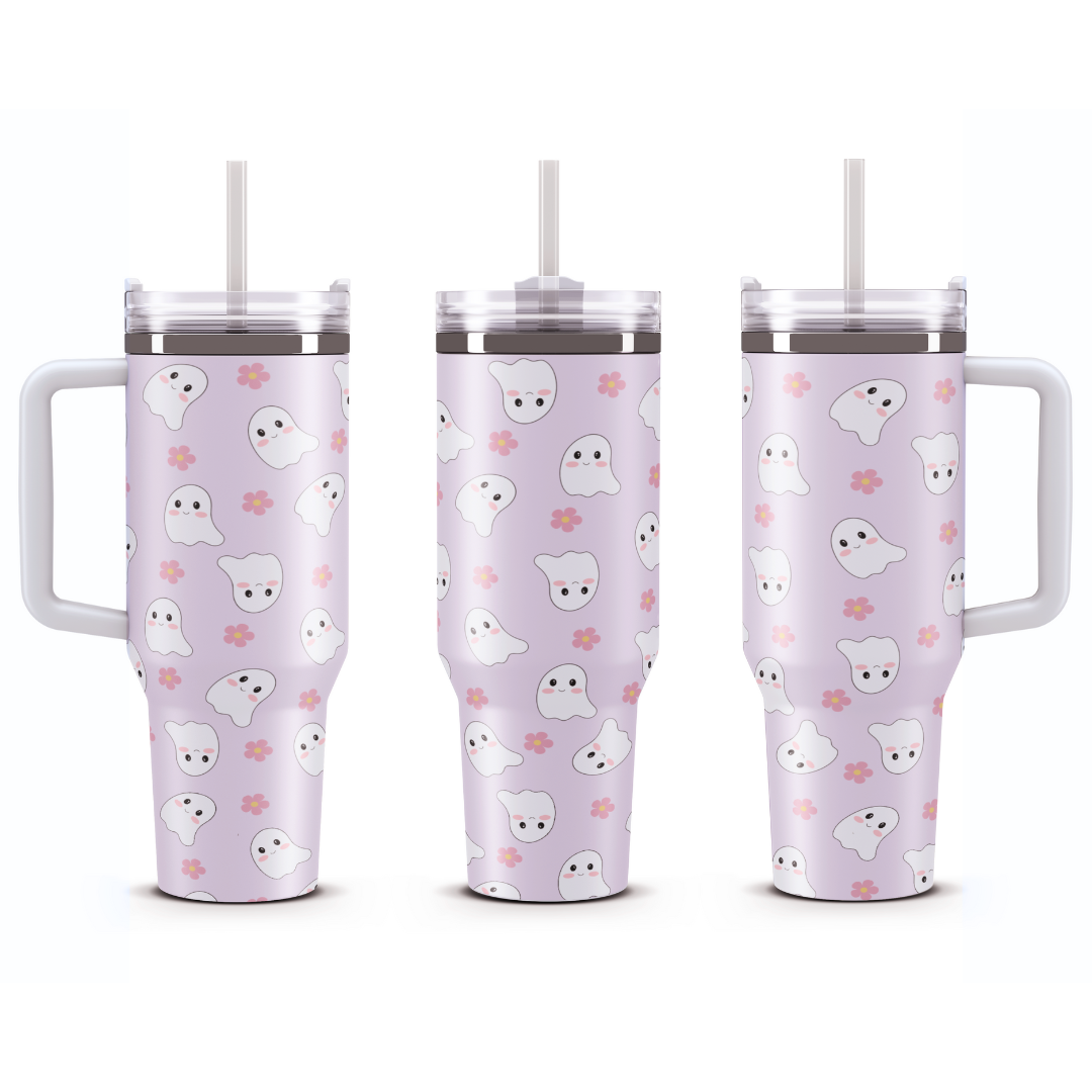 Travel Mug 1200 ml - Cute Ghost