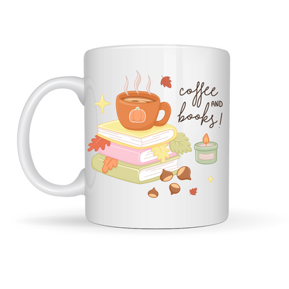 Tazza in ceramica 300 ml - Coffee & Books