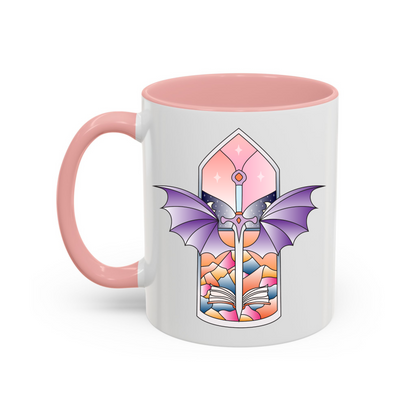 Tazza in ceramica 300 ml - Fantasy Stained Glass