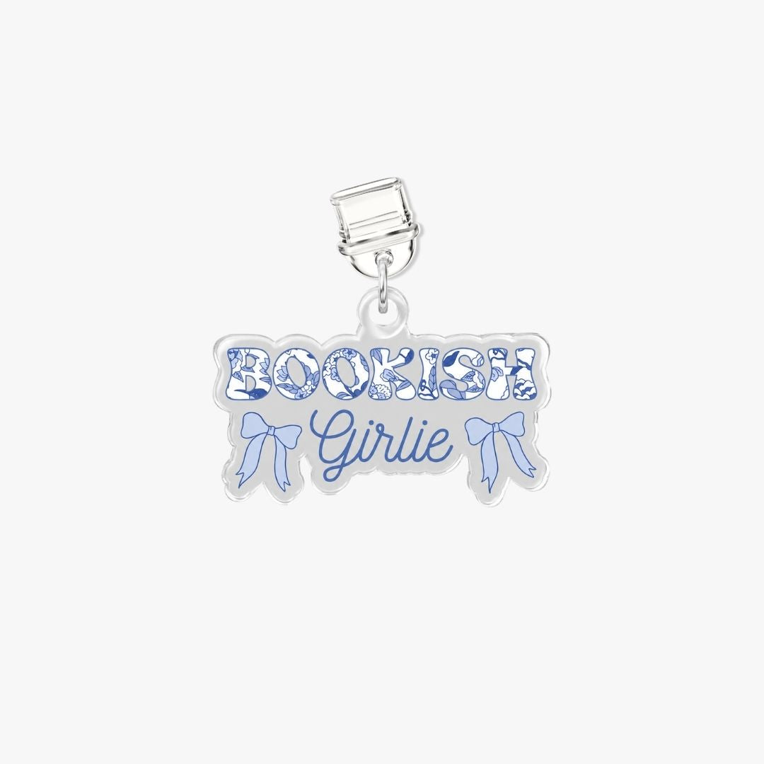 Dust Charm per E-reader/ Smartphone - Bookish girlie