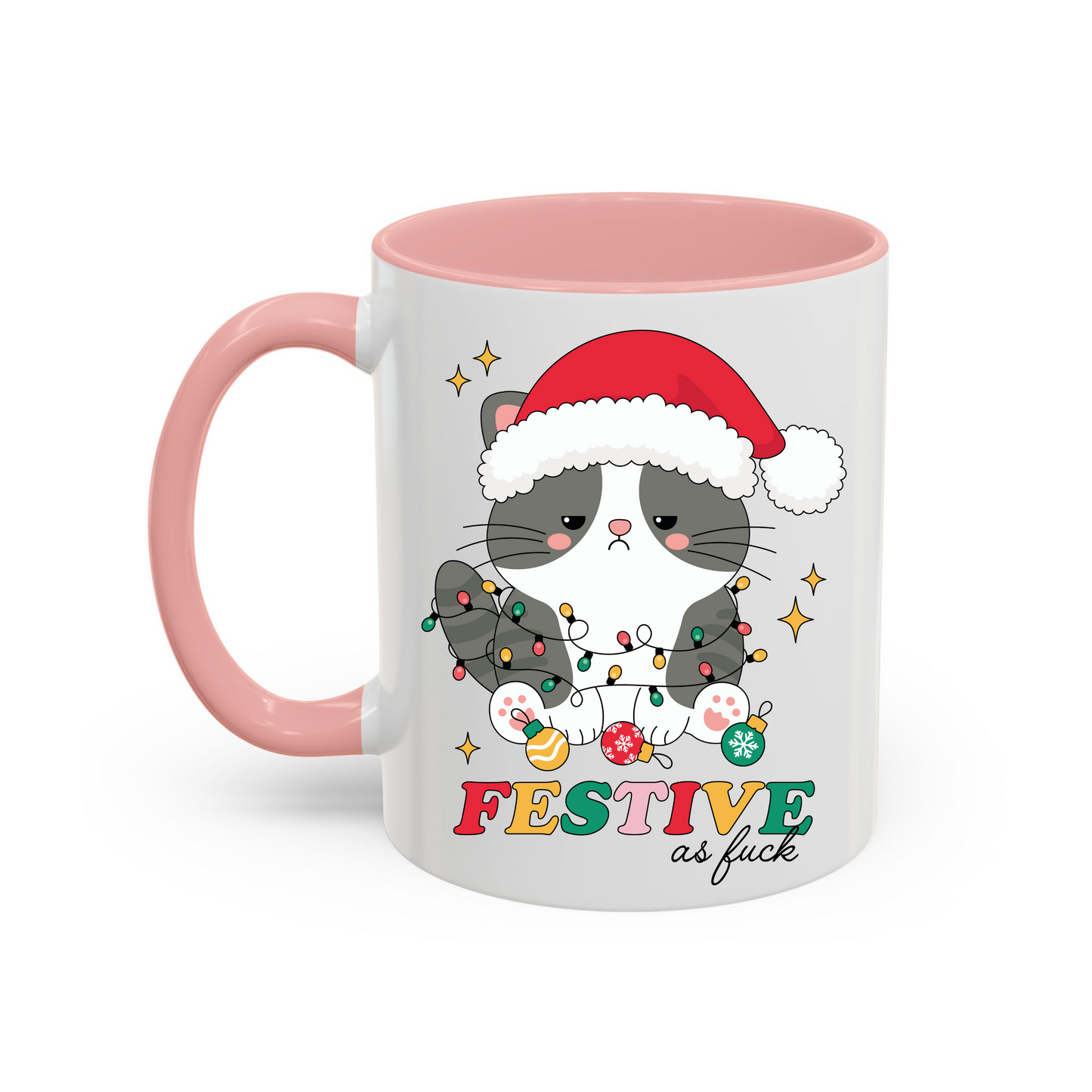 Tazza in ceramica 300 ml - Festive as F**k