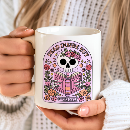 Ceramic mug 300 ml - The Curse of Books