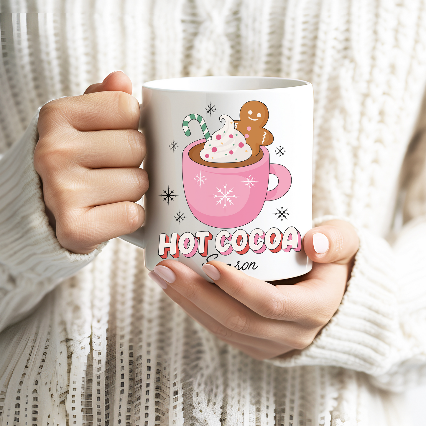 Ceramic mug 300 ml - Hot Cocoa Season