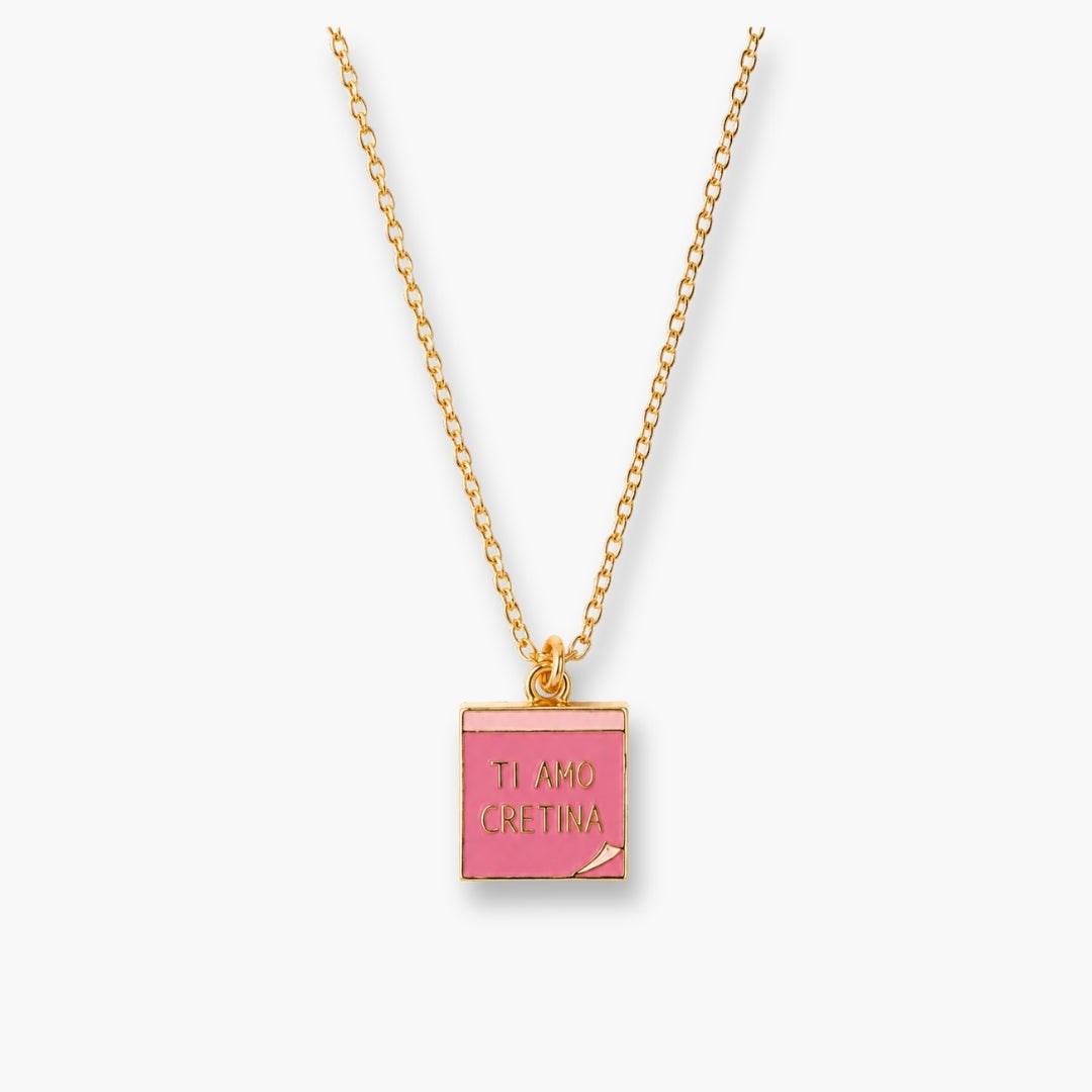 Collana Ti Amo Cretina – LMLM Official Licensed Merch