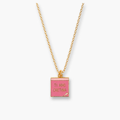 Collana Ti Amo Cretina – LMLM Official Licensed Merch