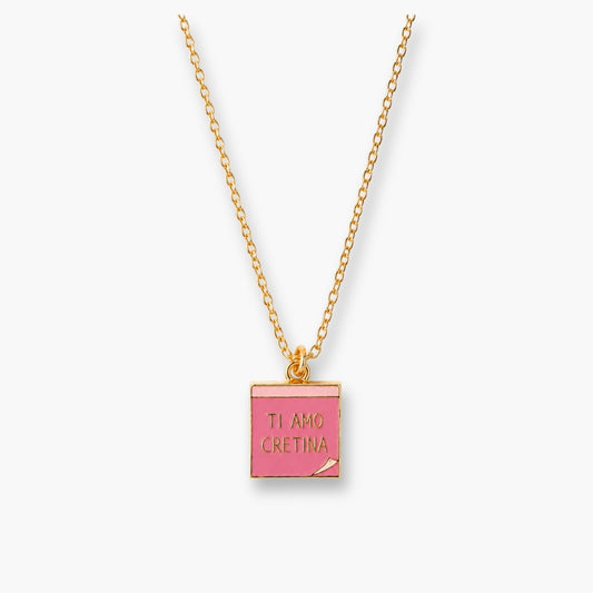 Collana Ti Amo Cretina – LMLM Official Licensed Merch