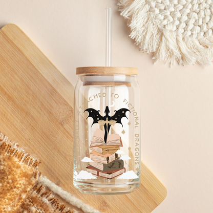 Glass Cup 500 ml - Dragons