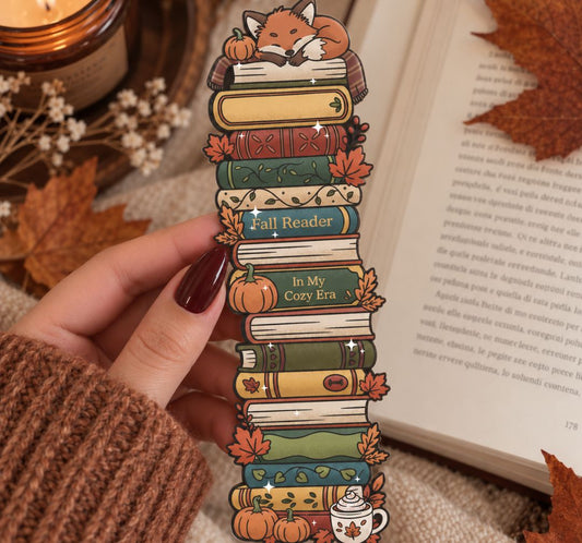 Segnalibro Sagomato - Fall Reader Fox