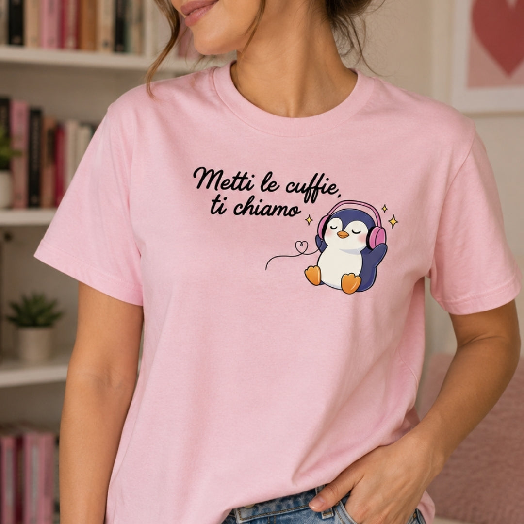 T-Shirt LMLM - Metti le cuffie, ti chiamo