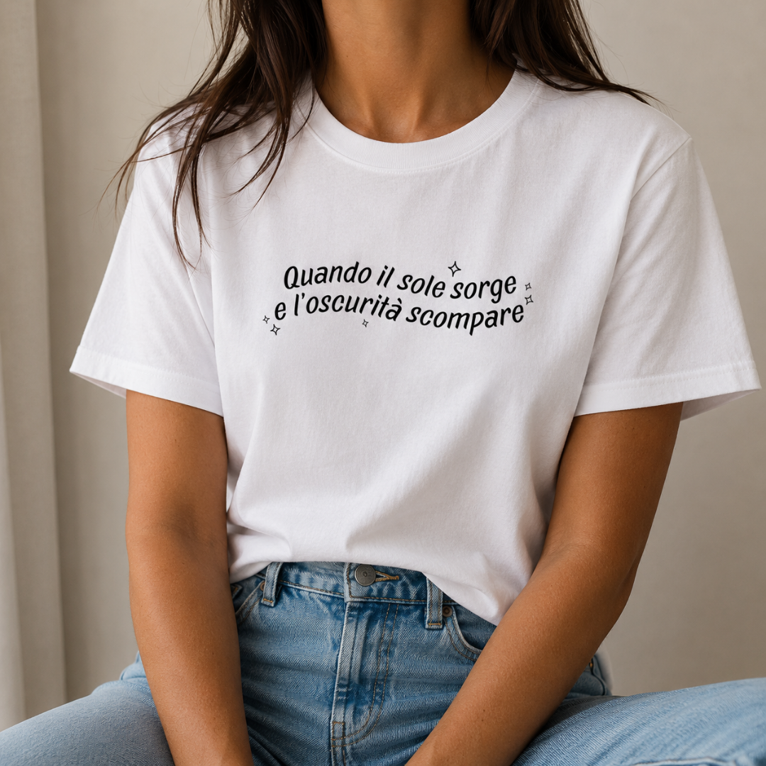 T-Shirt Limitless - Quando il sole sorge