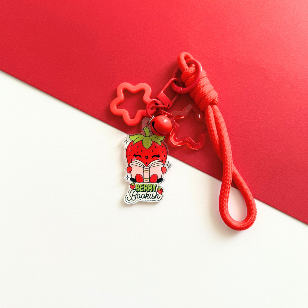 Bookish Keychain