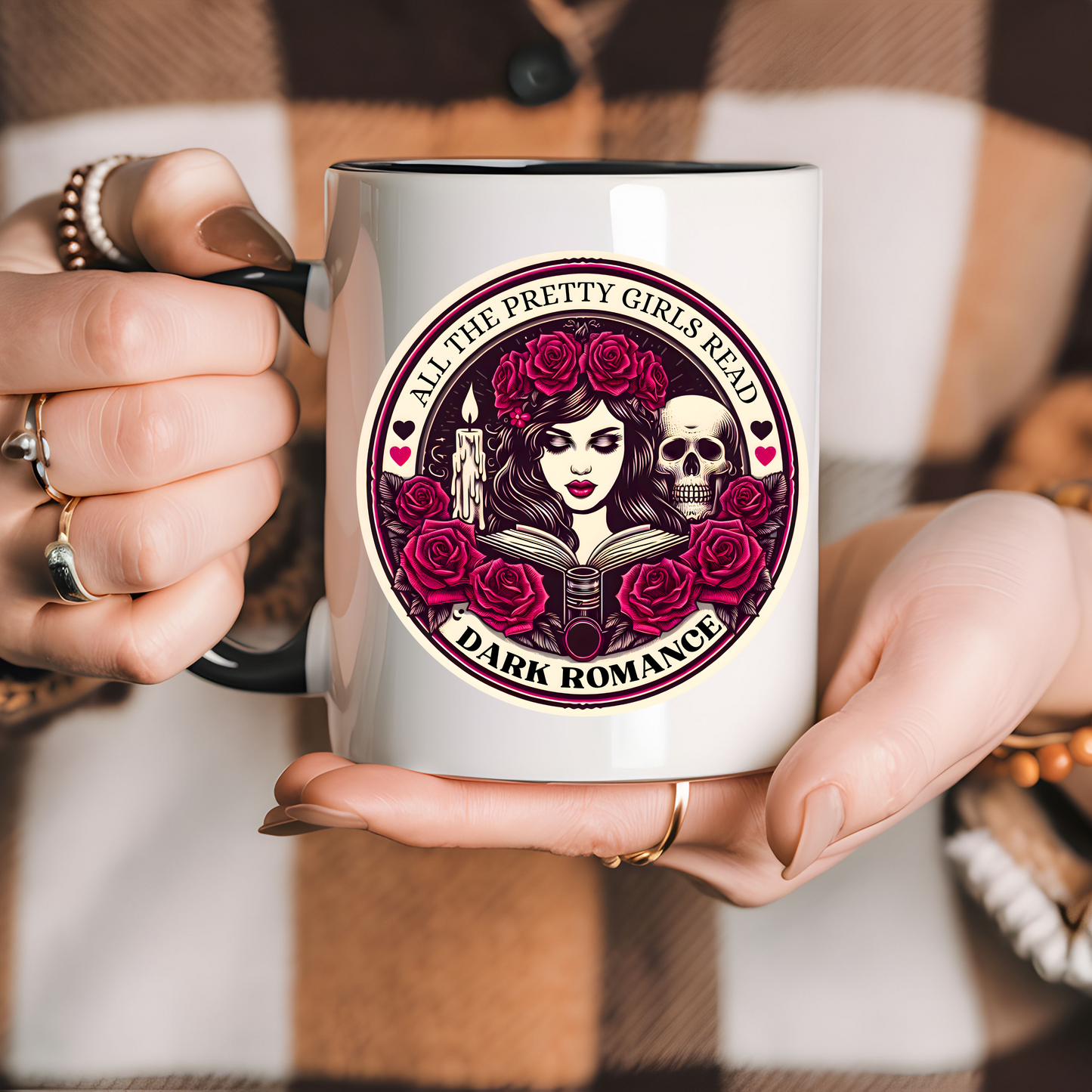 Ceramic mug 300 ml - Girls Read Dark Romance