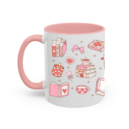 Ceramic mug 300 ml - Bookish Valentine
