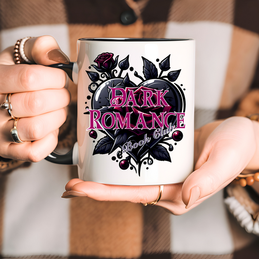 Ceramic mug 300 ml - Dark Romance Black Heart