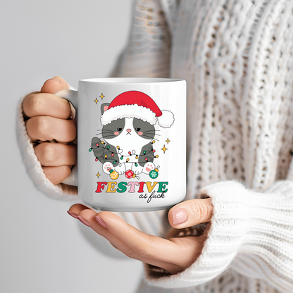 Tazza in ceramica 300 ml - Festive as F**k