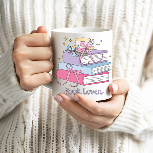 Tazza in ceramica 300 ml - Book & Tea