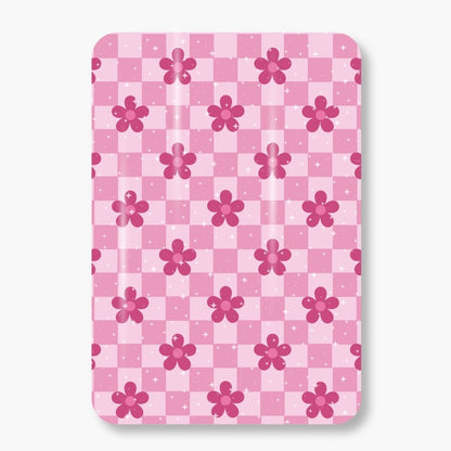 Inserto per E-Reader- Pink Flower Chess