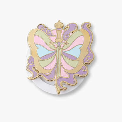 Holdie in metallo - Butterfly - NEW
