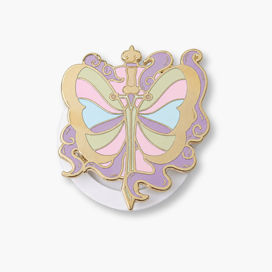Holdie in metallo - Butterfly - NEW