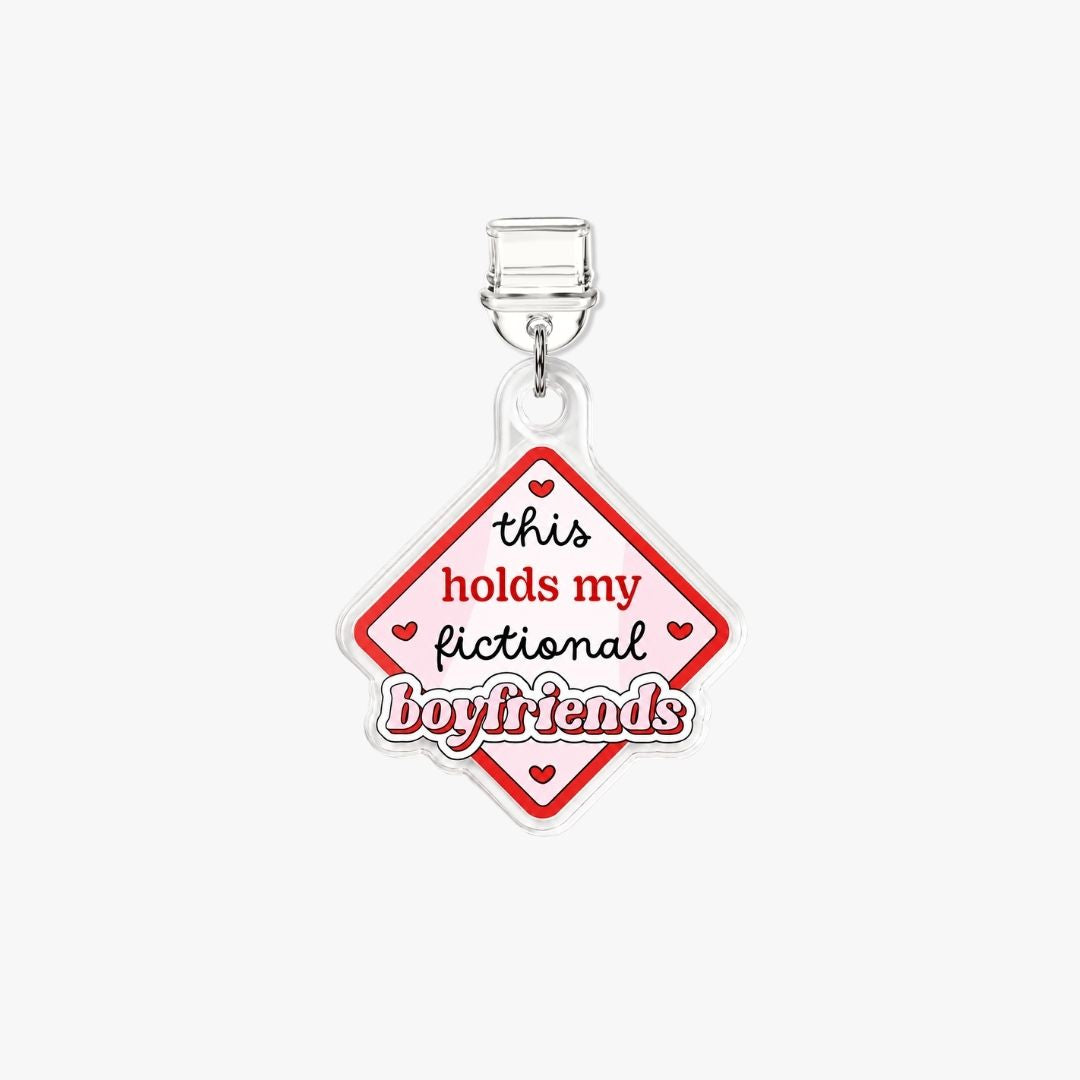 Dust Charm per E-reader/ Smartphone - Fictional Boyfriends