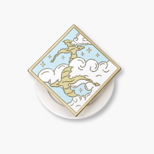 Holdie in metallo - Flying Dragons - NEW