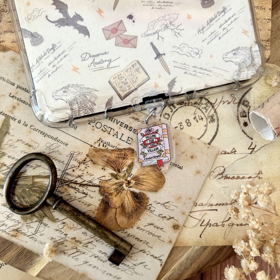 Dust Charm per E-reader/ Smartphone - Fall For The Villain