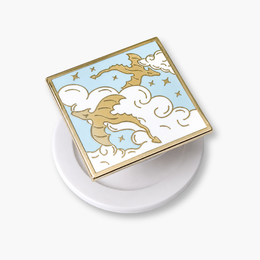 Holdie in metallo - Flying Dragons - NEW