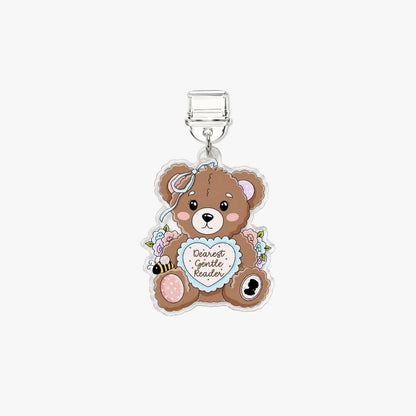 Dust Charm per E-reader/ Smartphone - Regency Bear