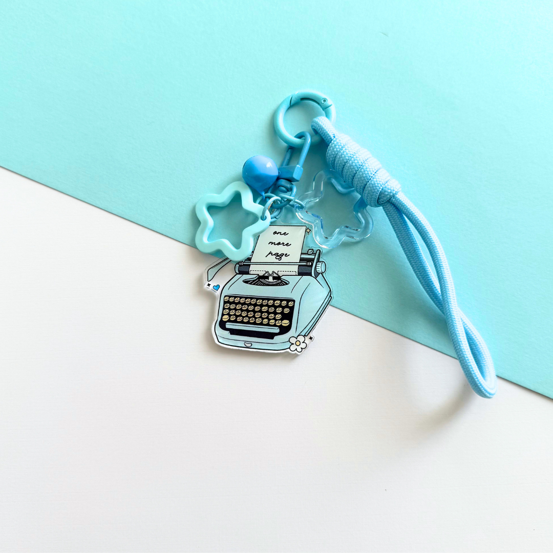 Bookish Keychain
