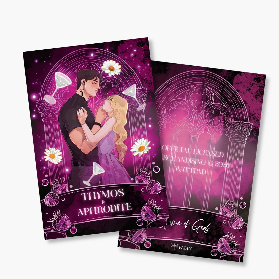 Cartolina GOG - Thymos & Aphrodite - Official Licensed Merch