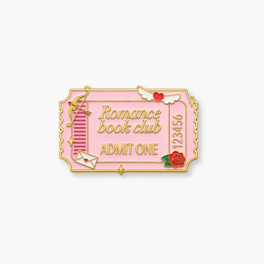 Spilla Romance Ticket